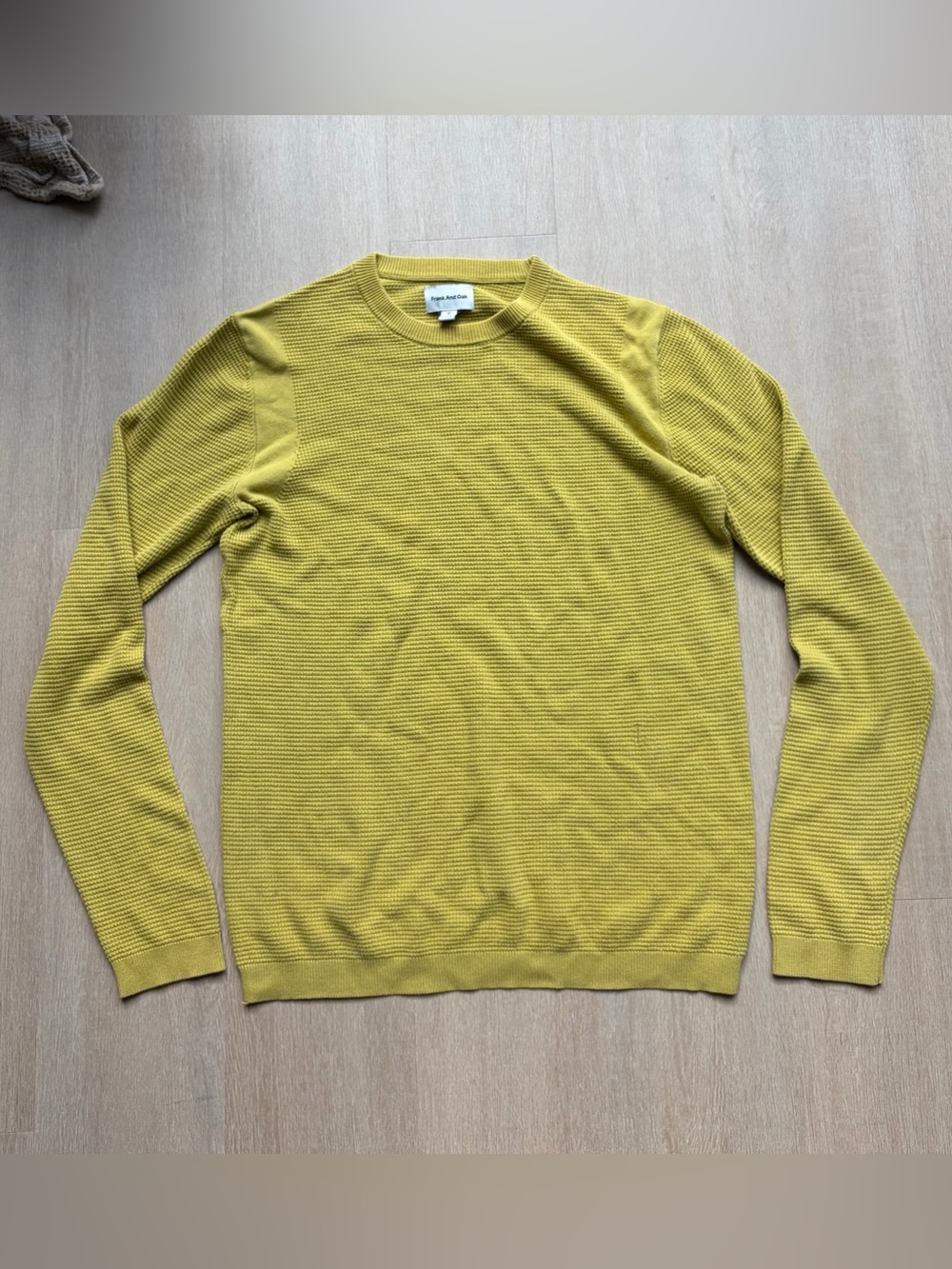 Frank and Oak Waffle Knit